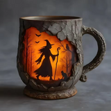Kézzel készült 3D Halloween bögre